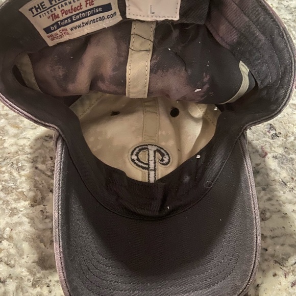 Vintage Dyed Philadelphia Phillies Fitted Hat - Picture 3 of 3